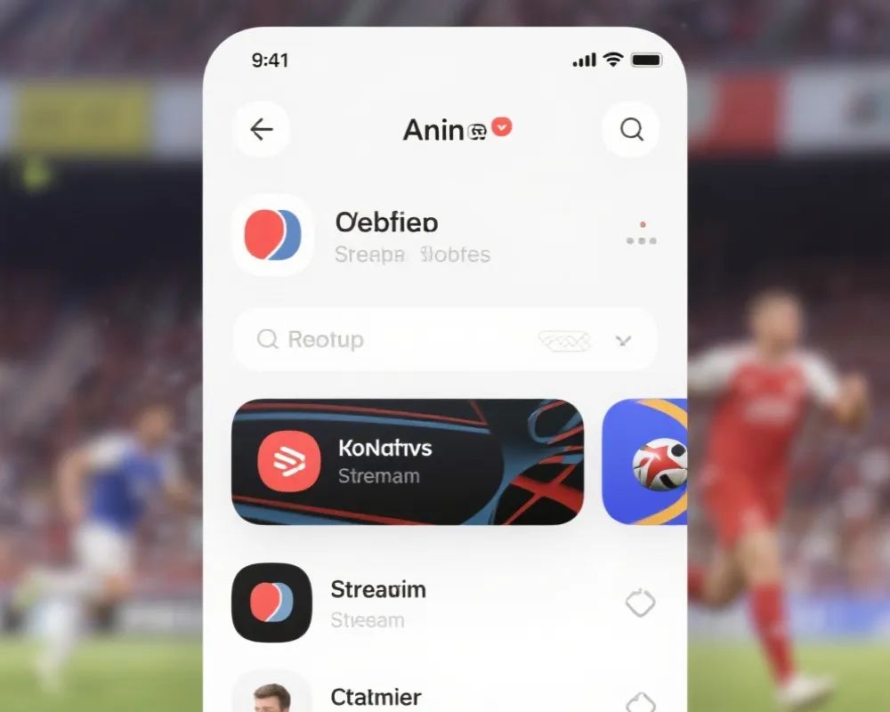 咪咕体育APP 界面预览